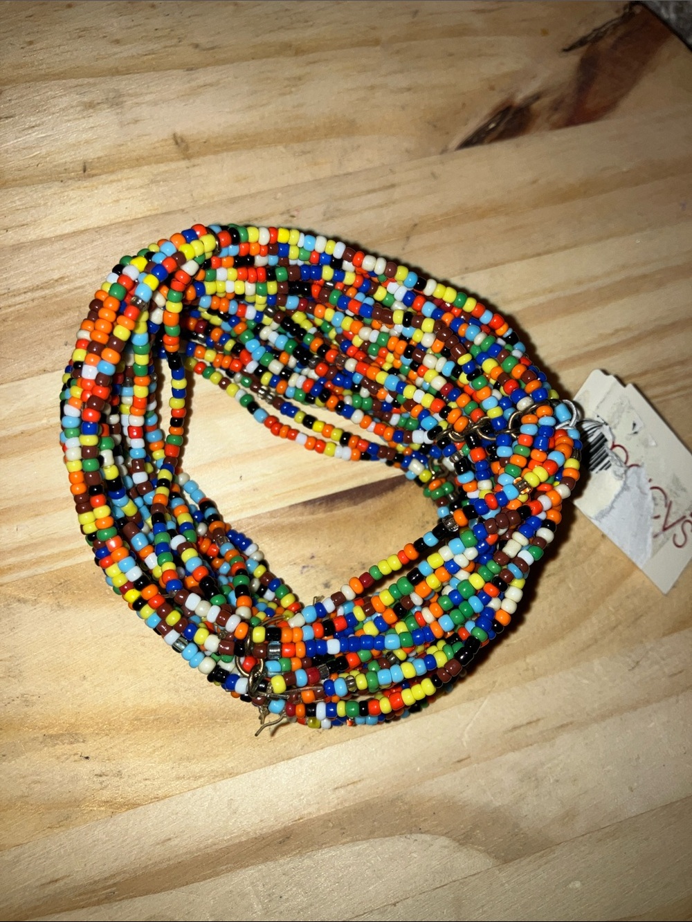 Macy’s Multicolor Seed Bead Stretch Bracelet - Women Jewelry New